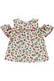 Strawberry Patterned Set for 2-5 Years - Ecru - 5