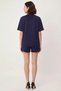 Women's Plus Size Oversize Short Sleeve 100% Cotton Slogan Printed Crew Neck Shorts Set Casual - 5