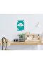 Alayra The Dream Is Free Life Changing Printed Quotes wall Posters for Home Decoration 5 MM thick - 2