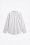 Ecru-Mink-Hidden Placket Shirt - 2