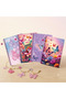 Keskin A5 Lined Charmlı Butterfly 4-Piece Notebook Set (80 Pages) - 4