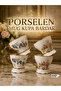 Porcelain Mug Cup with Gold Detail and Floral Pattern for Coffee and Tea (1 Pc) - 3
