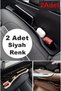 Car Seat Fall Prevention Organizer In-Car Phone Holder Black Color 2 Pieces