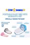 Multi-Function Portable Baby Bed with Mosquito Net Blue - 5