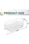 Egg Holder for Fridge, Automatic Rolling Egg Organizer, 2 Layer Stackable Egg Storage Container - 5