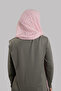 Powder Practical Ready-To-Wear Shawl Patterned Chiffon Hijab Bonnet 2415_06 - 3