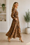 Floral Lined 100% Cotton Dress - 3