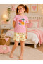 Mother-Daughter Matching Cherry Patterned Shorts Pajama Set Cotton Summer Home Wear