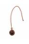 Chain Watch Necklace with Vintage Red Stone Detail - 7