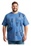 Large Size Cotton Comfortable Fit Daily Use Crew Neck Men's T-Shirt