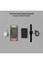 5,000mAh Mag-safe Powergo Slim Smart Wireless Power Bank 5000mAh Portable Charger (Black) - 3
