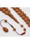 Faturan Rosary 51 Beads 10mm Honey Amber Swirl Prayer Beads 38.5g Premium Tasbih with Multi-Color Cord & Gold Charm - 2