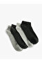 Set of 2 Basic Booties Socks