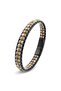 Odun Jasper & Hematite Steel Braided Leather Bracelet 31682B22D8 - 5