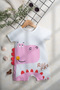 Cute Dinosaur Printed 3D Detailed Cotton Baby Summer Romper / Salopet - 4