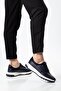 Genuine Leather Men's Casual Shoes Navy Blue Light Sole Stretchable - 4