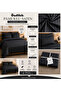 Cotton Satin Duvet Cover Set Black Double Size (Without Box) - 3