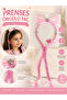 Wig Hair Crown Pink Princess Braided Model - 3