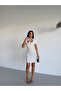 Polka Dot Halter Neck Short Sleeve Dress