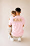 Father's Day Gift, Father-Child Combination, 100% Cotton Oversize T-Shirt