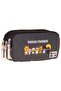 Boy's Primary School Pencil Bag - Cocoa Friends Printed Black Color (Cocoa Friends) - C4079