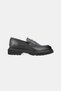 Men's Black Genuine Natural Leather 39-45 Size Eva Sole Daily Loafer Shoes - 5