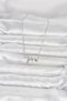 Mey Import ®   Brass Silver Color Heart Rhythm Model Women's Necklace - 2
