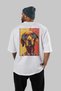For Dog Lovers 26 White Oversize T-Shirt with Dog Print on the Back 100% Cotton Unisex Dog Lover Premium Design - 4
