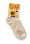 Unisex Cotton Colorful Patterned College Socks Soft Textured College Tennis Socks - 2