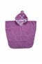 Outlet 100% Cotton Girls' and Boys' Sea, Beach, Pool, Bath Towel Poncho Trixie / Spotted Lila - 2