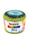 Rainbow Story Ebruli Summer Pareo Shawl Cotton Yarn 200 Grams 800 Yards Green Blue Melange