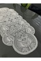 French Lace Luxury Tulle Guipure Chic Single Runner 40X110 cm - 2