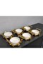 6-Piece Round Porcelain Presentation Bowl & Breakfast, Snack, Dessert, & Special Laser-Cut Bowl Set - 4