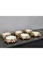 6-Piece Round Porcelain Presentation Bowl & Breakfast, Snack, Dessert, & Special Laser-Cut Bowl Set - 4