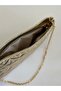 Bean Star Embroidered Chain Strap Women's Shoulder Bag - 4