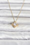 316L Steel Chain Gold Color Clover Model Women's Necklace