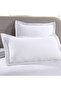 Jacquard Matelasse 100% Cotton Basketweave 3-Piece Bedspread Set - King, White - 4