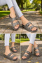 Tonny Spet Daily Buckle Orthopedic Silver Women's Slippers - 2