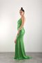 Rope Straps, Crossed Back, Slit Sequin Evening Dress, Stylish, Event Dress - 7