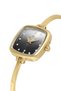 Srl1169.140 Purple & Gold Steel Cord Women's Wristwatch - 2