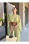 Pistachio Green Chiffon Double Suit - 1981 - 3