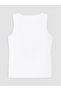 White Plus Size Women's Tank Top - 2
