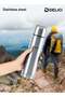 Thermosteel Vacuum Flask (DSFK 1000), Stainless Steel Bottle 1000ml, Double Walled, 100% Food Grade - 4