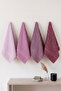 4-Piece Hand & Face Towel Set |   100% Cotton 50X90 Hand, Face, and Head Towel |   High Absorbency, Fast Drying - 2