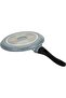 Cast Aluminium Speckled Tawa 26 CM, Long Lasting Non Stick Coating, Aluminium Induction base Grey/Black - 4