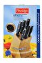 7-Piece Complement Knife Block Set Silver/Black/Orange - 6