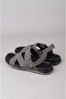 Kmc 6Y3523 Genuine Leather Men's Sandals & Slippers Gray - 5