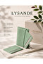 Genuine Leather Zippered Keychain Card Holder Wallet Rfid Protected Slim Design Unisex - 3