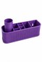 Multi-Compartment Bathroom Organizer-Toothbrush Holder Makeup and Personal Care Organizer- Stand with 9 Color Options - 5
