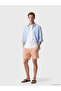Nevavm Short Length Striped Men's Swim Shorts with Difference - 2